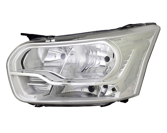 Levé přední světlo s denním svícením Ford Transit V363 14-16 STŘÍBRNÉ