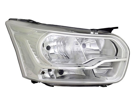 Pravé přední světlo s denním svícením Ford Transit V363 14-16 STŘÍBRNÉ