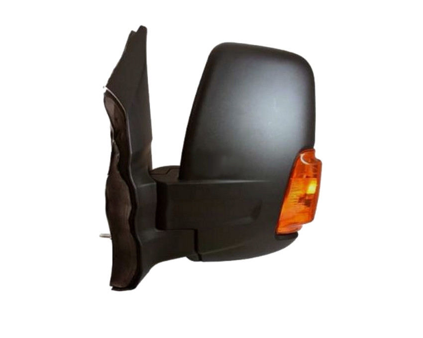 Levé zpětné zrcátko Ford Transit V363 14-19 MANUÁLNÍ ORANŽOVÝ BLIKAČ