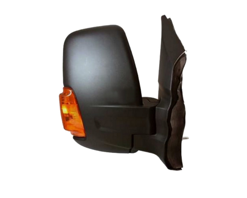 Pravé zpětné zrcátko Ford Transit V363 14-19 ELEKTRICKÉ ORANŽOVÝ BLIKAČ