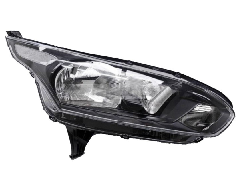 Pravé přední světlo s denním svícením Ford Transit Connect V408 13-15 ČERNÉ