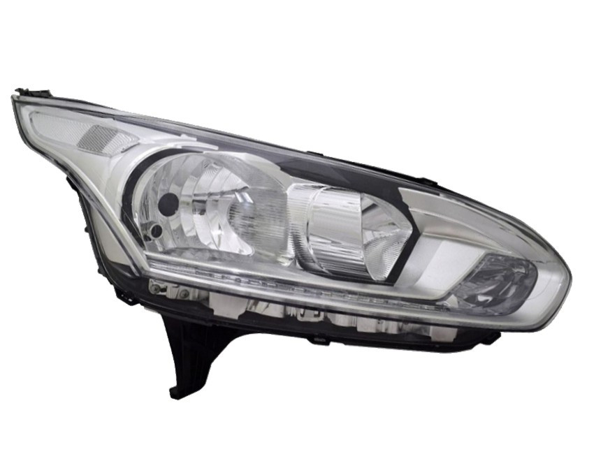 Pravé přední světlo s denním svícením Ford Transit Connect V408 15-18 STŘÍBRNÉ