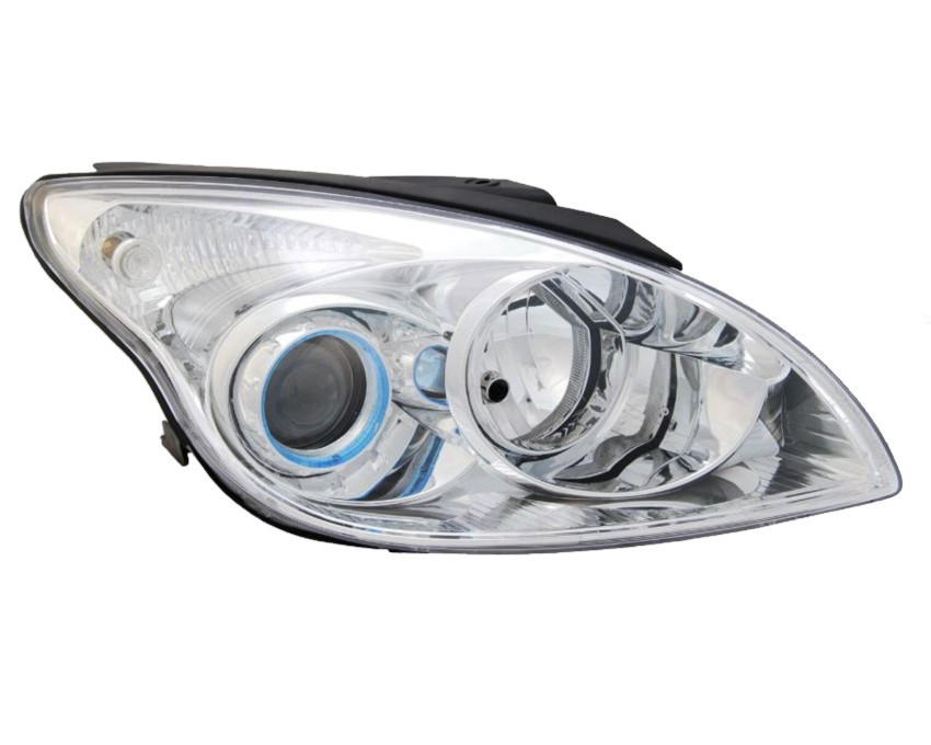 Pravé přední světlo Hyundai i30 (FD) 07-12 STŘÍBRNÉ