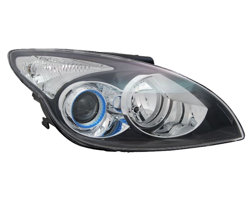 Pravé přední světlo Hyundai i30 (FD) 07-12 ČERNÉ OEM OES