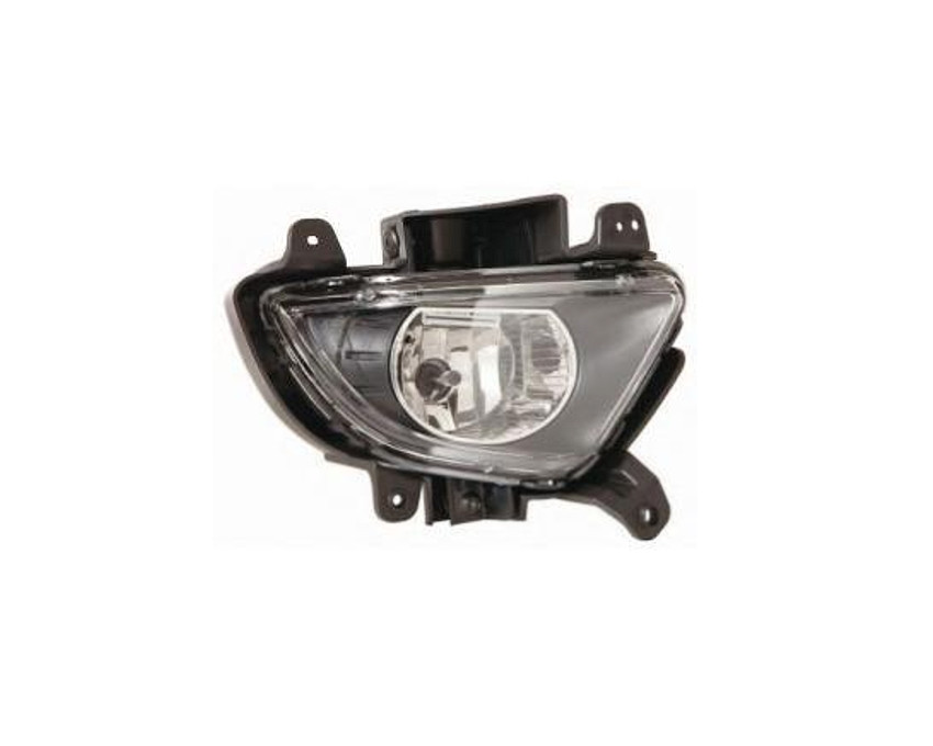 Pravé přední mlhové světlo Hyundai i30 (FD) 07-12 ČERNÉ
