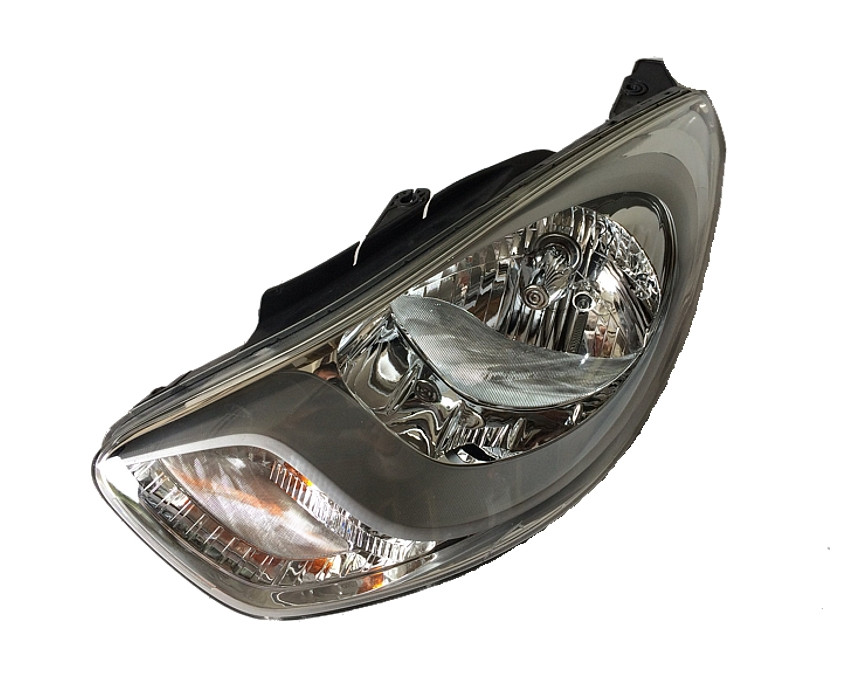 Levé přední světlo Hyundai i10 I (PA) 11-13 STŘÍBRNÉ