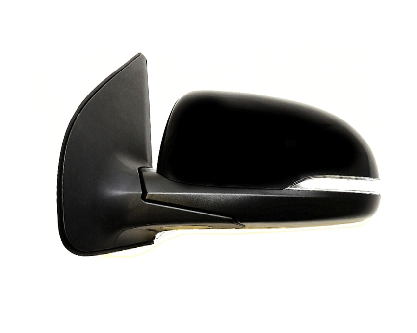Levé zpětné zrcátko Hyundai i20 I PB/PBT 12-14 SKLÁPĚCÍ ČERNÉ