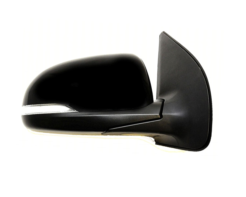 Pravé zpětné zrcátko Hyundai i20 I PB/PBT 12-14 SKLÁPĚCÍ ČERNÉ
