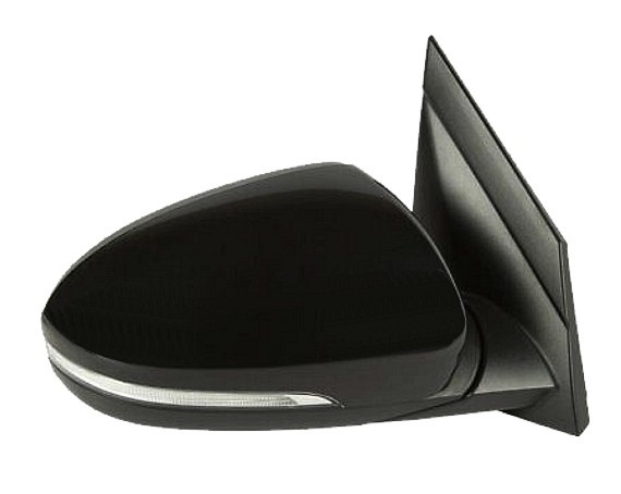 Pravé zpětné zrcátko Hyundai Tucson (TL/TLE) 15-18 SKLÁPĚCÍ ČERNÉ
