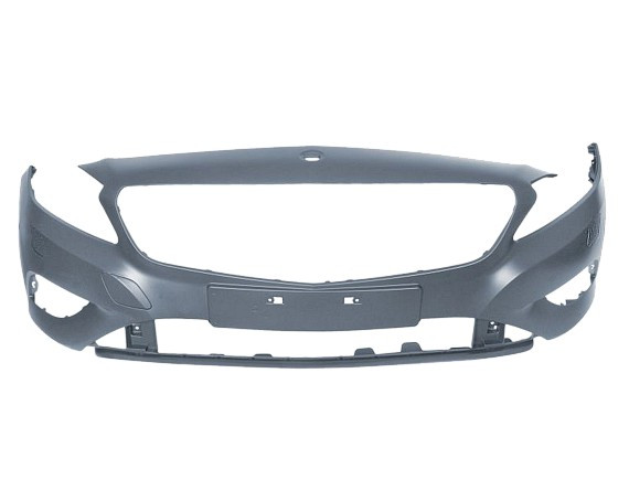 Přední nárazník Mercedes A-Klasse (W176) 12-15 PRO LAK S OTVORY