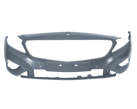 Přední nárazník Mercedes A-Klasse (W176) 12-15 PRO LAK S OTVORY SENZORY