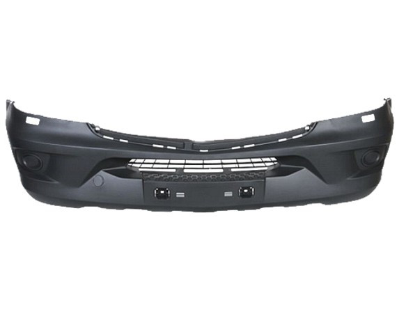 Přední nárazník Mercedes Sprinter B906 13-18 ČERNÝ S OTVORY