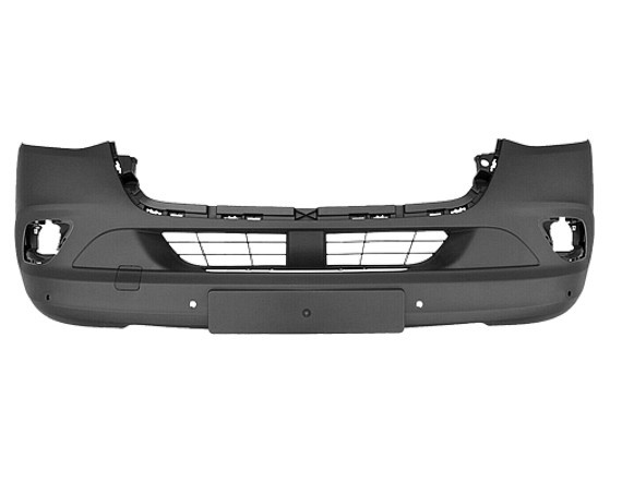 Přední nárazník Mercedes Sprinter (B907/B910) 18- ŠEDÝ S OTVORY SENZORY