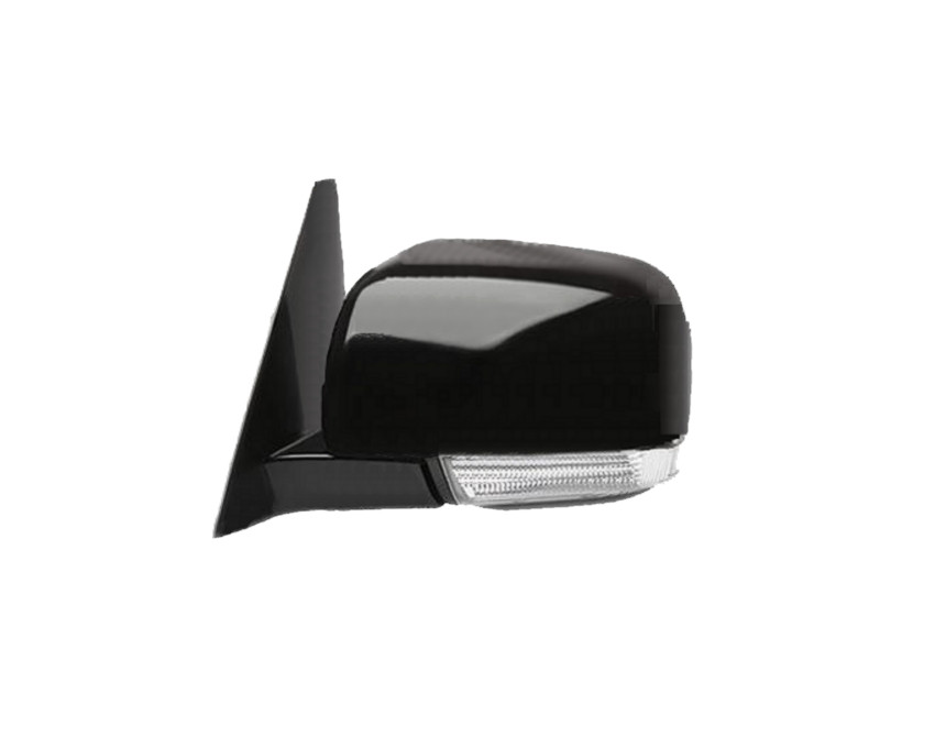 Levé zpětné zrcátko Mitsubishi Pajero IV (V8/V9) 06- ELEKTRICKÉ ČERNÉ