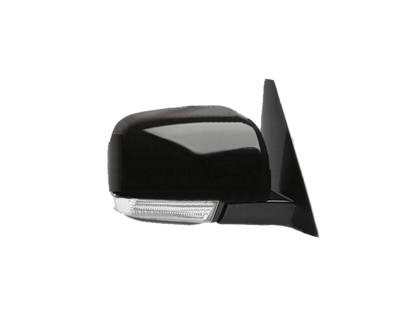 Pravé zpětné zrcátko Mitsubishi Pajero IV (V8/V9) 06- ELEKTRICKÉ ČERNÉ