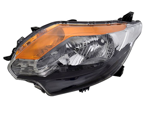 Levé přední světlo Mitsubishi L200 (KJ/KK/KL) 15-19 ČERNÉ