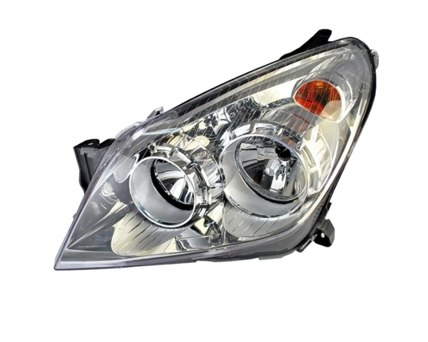 Levé přední světlo Opel Astra H (A04) 03-07 STŘÍBRNÉ HELLA
