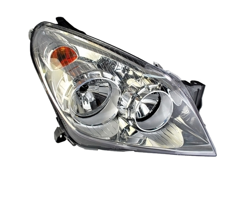 Pravé přední světlo Opel Astra H (A04) 07-12 STŘÍBRNÉ HELLA