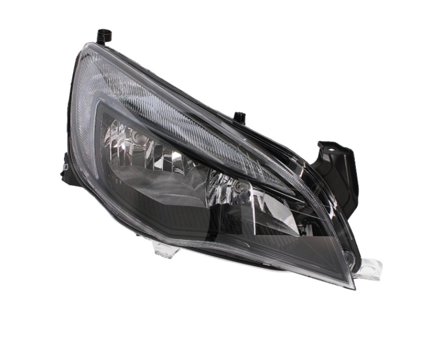 Pravé přední světlo s denním svícením Opel Astra J (P10) 09-12 ČERNÉ