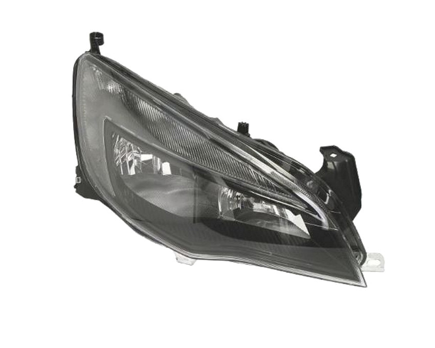 Pravé přední světlo s denním svícením LED Opel Astra J (P10) 12-15 ČERNÉ