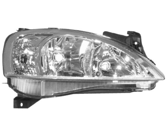 Pravé přední světlo Opel Corsa C (X01) 03-05 VALEO