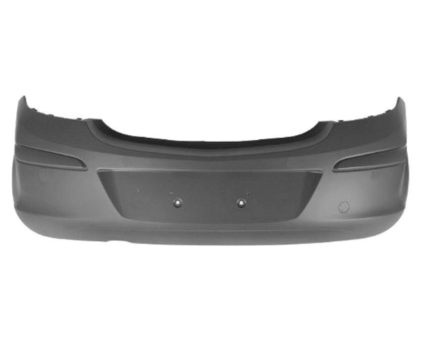 Zadní nárazník Opel Corsa D (S07) 06-11 PRO LAK HATCHBACK