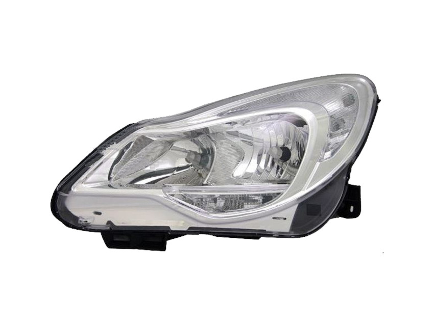 Levé přední světlo Opel Corsa D (S07) 11-14 STŘÍBRNÉ VALEO