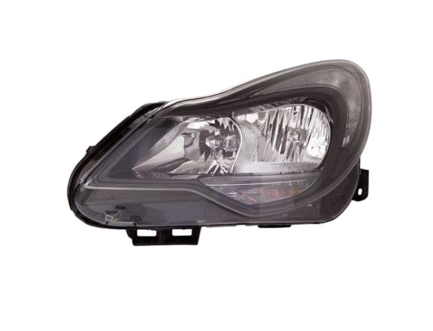 Levé přední světlo Opel Corsa D (S07) 11-14 ČERNÉ VALEO