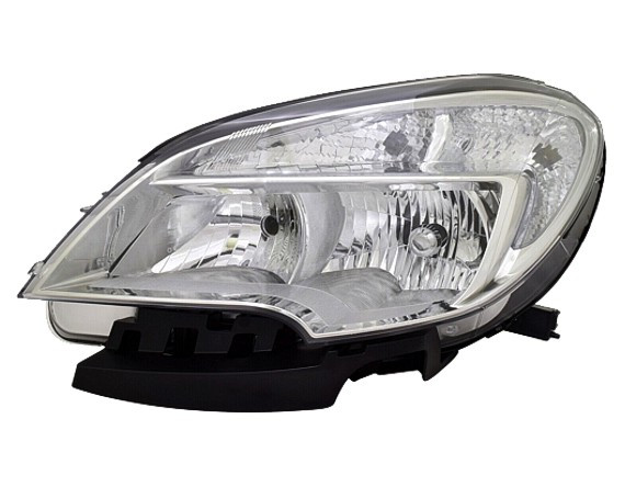 Levé přední světlo s denním svícením Opel Mokka (J13) 12-16 STŘÍBRNÉ