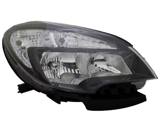 Pravé přední světlo s denním svícením Opel Mokka (J13) 12-16 ČERNÉ