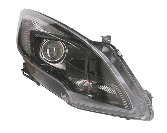Pravé přední světlo s denním svícením Opel Zafira Tourer C (P12) 12-16 ČERNÉ MAGNETI MARELLI
