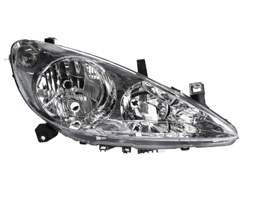 Pravé přední světlo Peugeot 307 (3A/3E/3H) 01-05 S MLHOVKOU VALEO