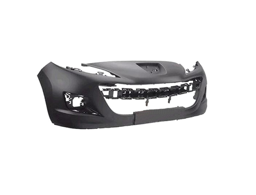 Přední nárazník Peugeot 207 (WA/WC/WK) 09-13 PRO LAK S OTVORY