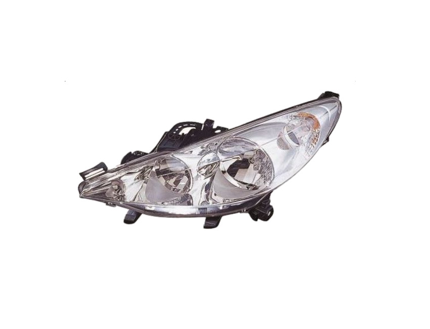 Levé přední světlo Peugeot 207 (WA/WC/WK) 06-13 VALEO