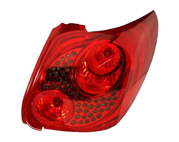 Pravé zadní světlo Peugeot 207 (WK) 06-13 KOMBI VISTEON