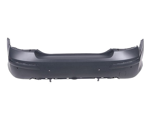 Zadní nárazník Peugeot 407 (6D) 08-10 PRO LAK SENZORY SEDAN