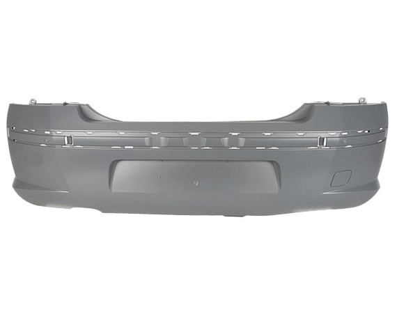 Zadní nárazník Peugeot 407 (6D) 04-08 PRO LAK SEDAN