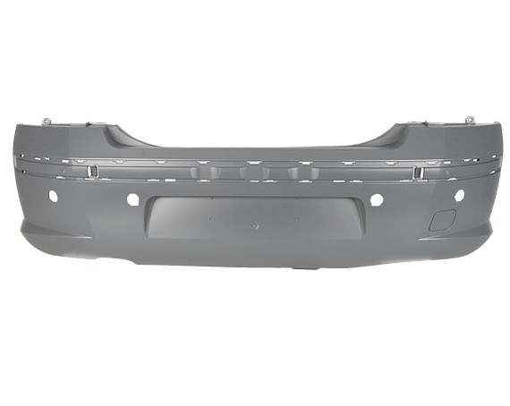 Zadní nárazník Peugeot 407 (6D) 04-08 PRO LAK SENZORY SEDAN