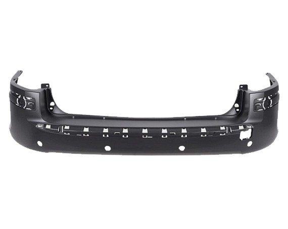 Zadní nárazník Peugeot 407 (6E) 04-08 PRO LAK SENZORY KOMBI