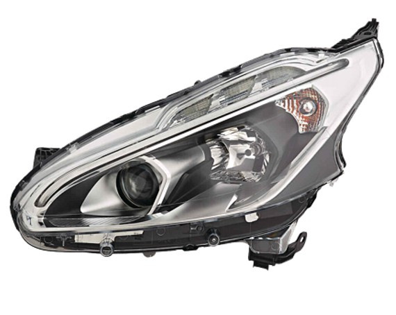 Levé přední světlo s denním svícením LED Peugeot 208 I (CA/CC) 15-19 VALEO