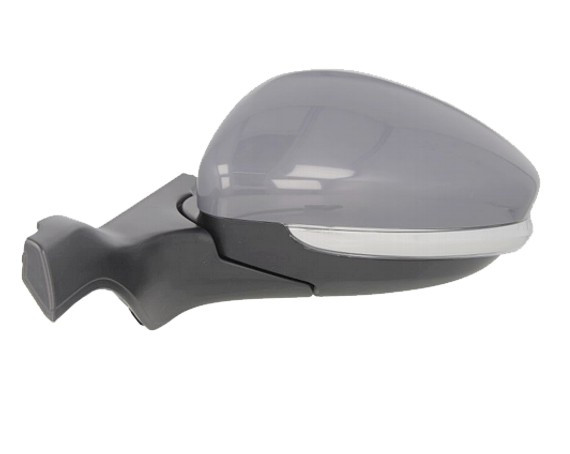 Levé zpětné zrcátko Peugeot 208 I (CA/CC) 12-19 SKLÁPĚCÍ PRO LAK