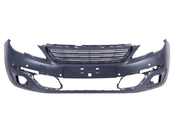 Přední nárazník Peugeot 308 II 13-17 PRO LAK S OTVORY SENZORY