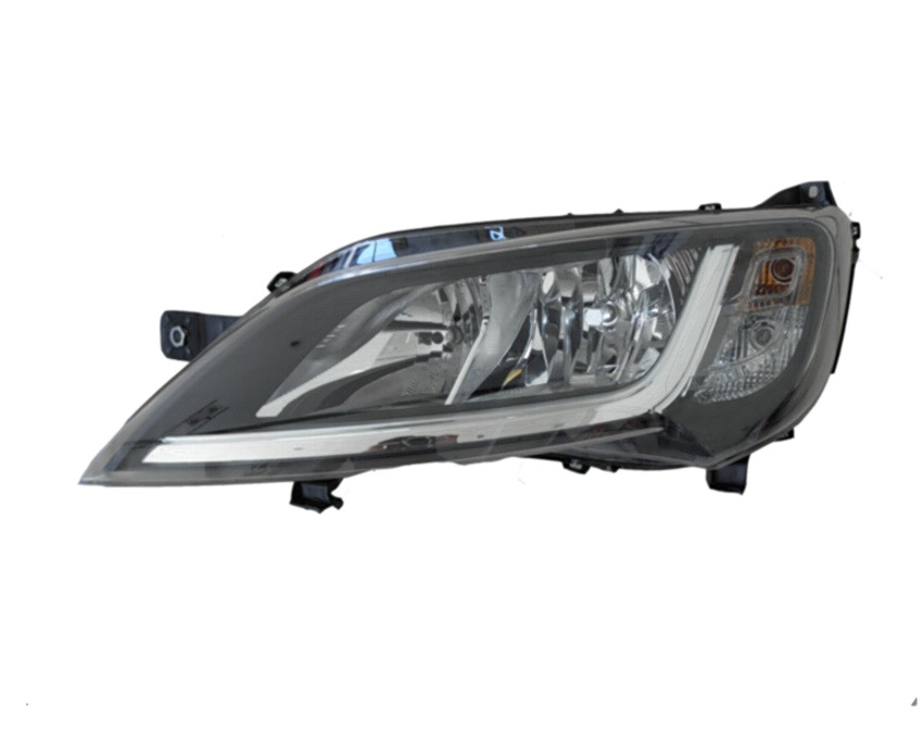 Levé přední světlo Peugeot Boxer 14- ČERNÉ