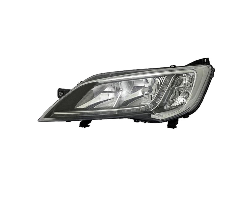 Levé přední světlo s denním svícením LED Peugeot Boxer 14- STŘÍBRNÉ