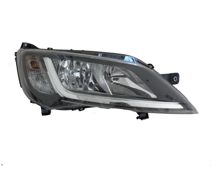 Pravé přední světlo Peugeot Boxer 14- ČERNÉ