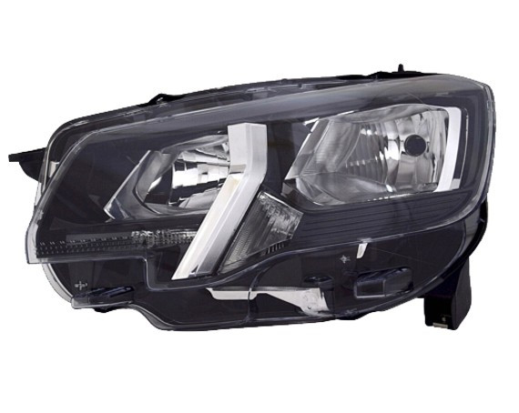 Levé přední světlo s denním svícením Peugeot Partner (K9) 18-