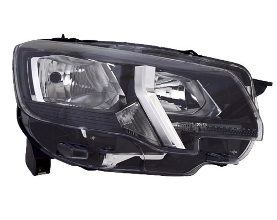 Pravé přední světlo s denním svícením Peugeot Partner (K9) 18-