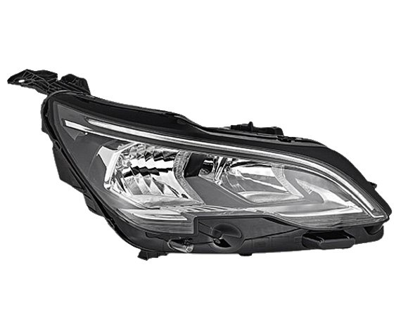 Pravé přední světlo s denním svícením LED Peugeot 5008 II (MC/MJ/MR/M4) 17- VALEO