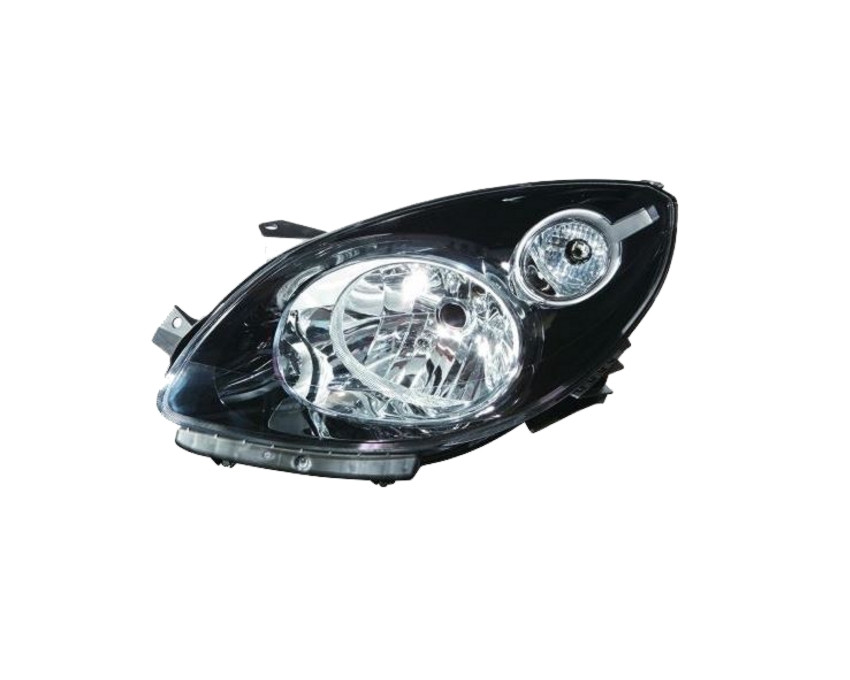 Levé přední světlo Renault Twingo II (CN0) 07-11 ČERNÉ HELLA