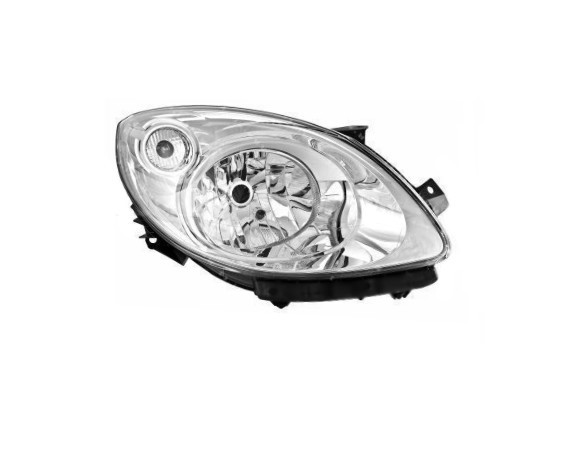 Pravé přední světlo Renault Twingo II (CN0) 07-11 STŘÍBRNÉ HELLA